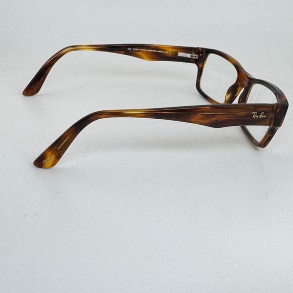 Ray Ban Eyeglasses Frames Only RB 5254 2144 52-18-145, Brown‎ Striped H15224 main image 6